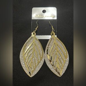 Gold & Silver Glittery Earrings